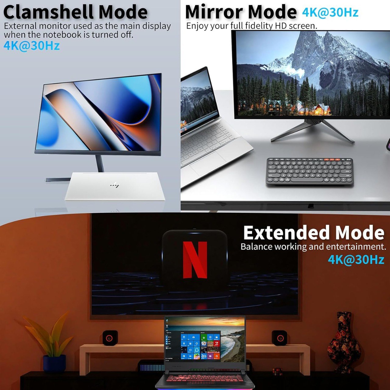 6 In 1 USB C HUB