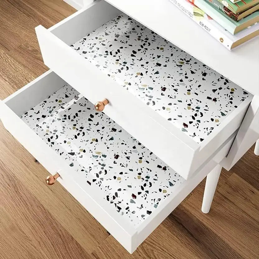 White Dot Wallpaper (Size: 60*200CM)