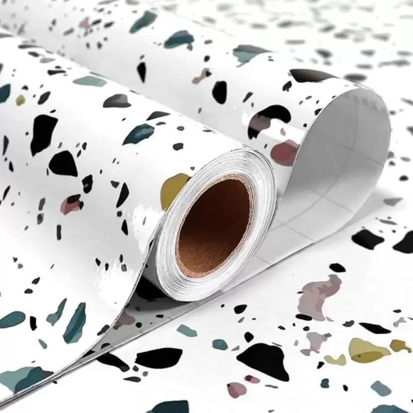 White Dot Wallpaper (Size: 60*200CM)