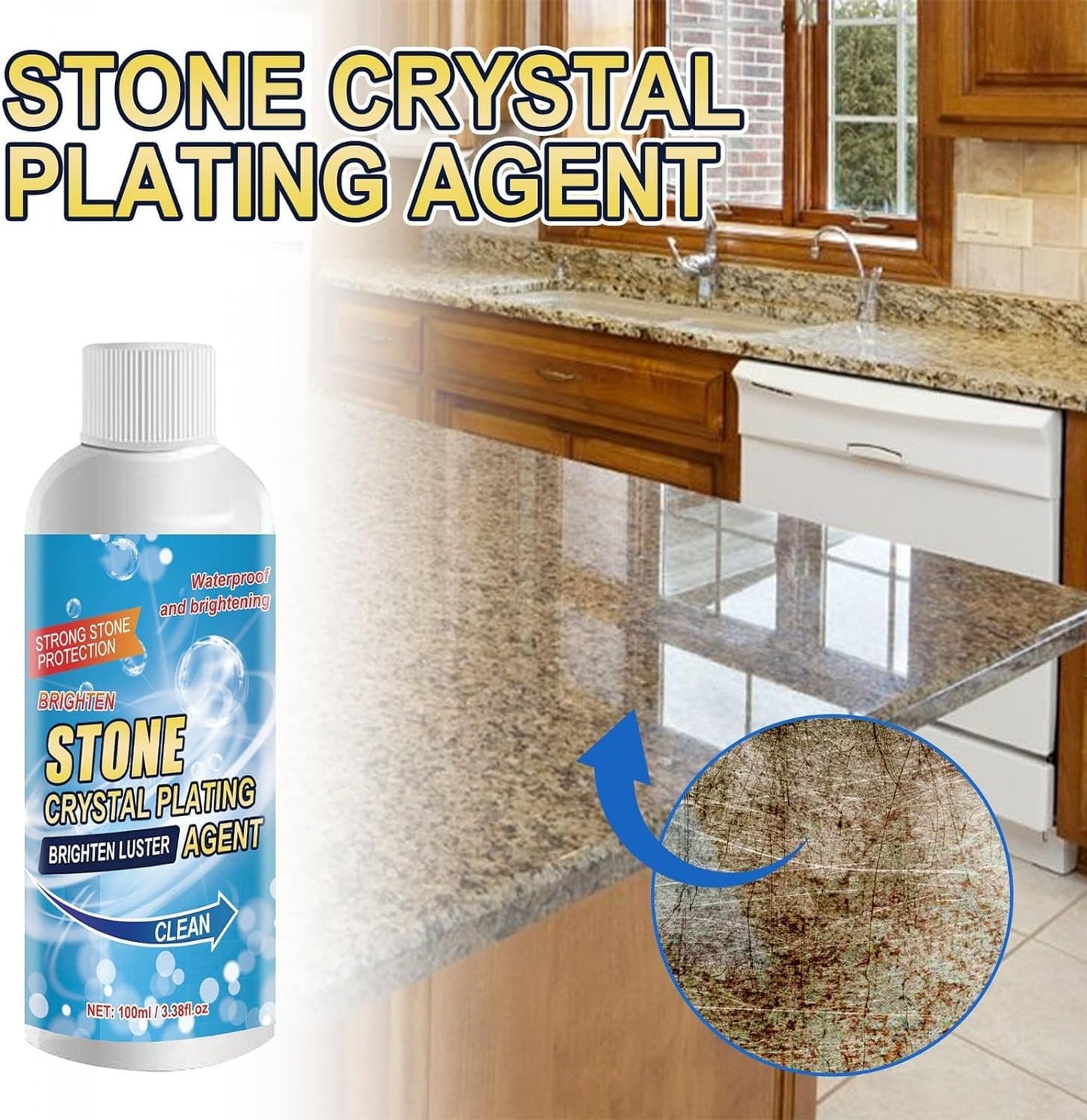 Stone Stain Remover Cleaner 100ml