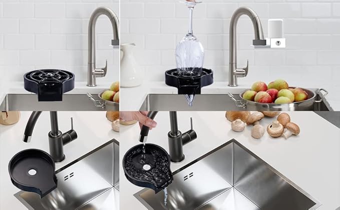 Cup And Glass Rinser Washer
