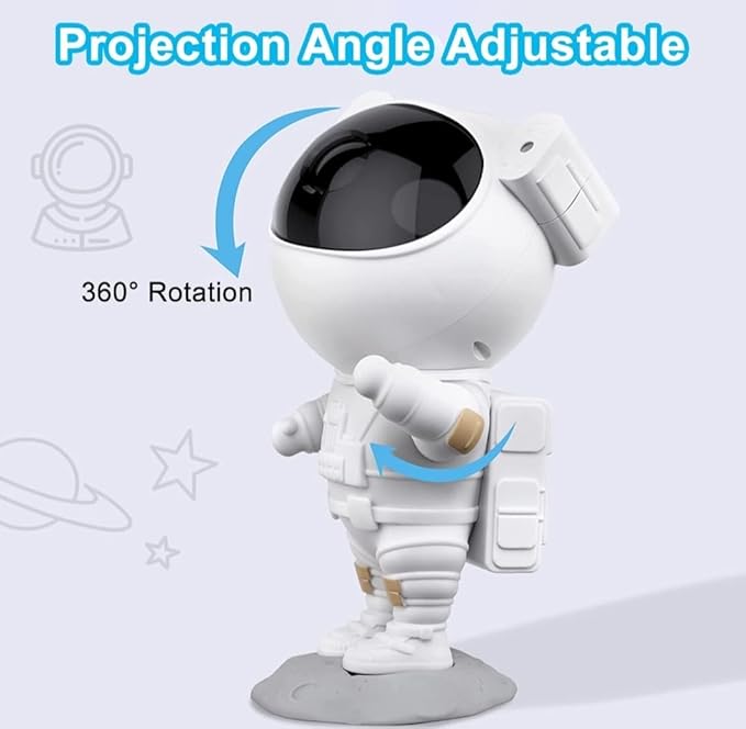 Homeguru Astronaut Galaxy Projector Light