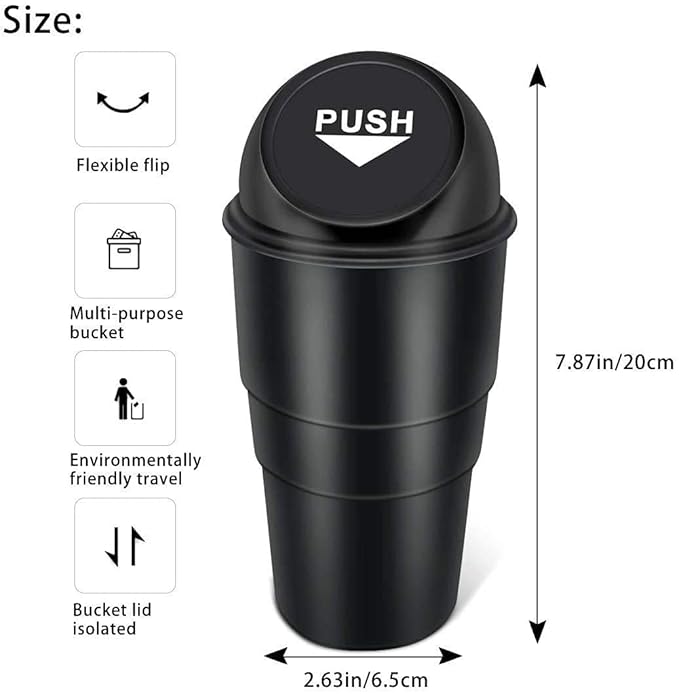 Homeguru Mini Car Dustbin