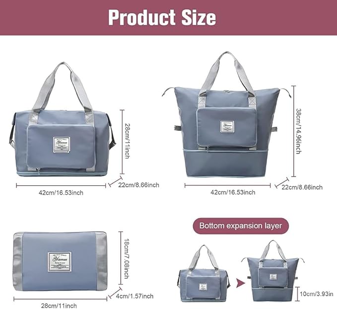 Homeguru Foldable Duffle Bag