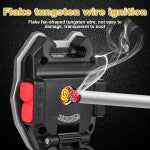 COB Keychain Light With Cigarette Lighter