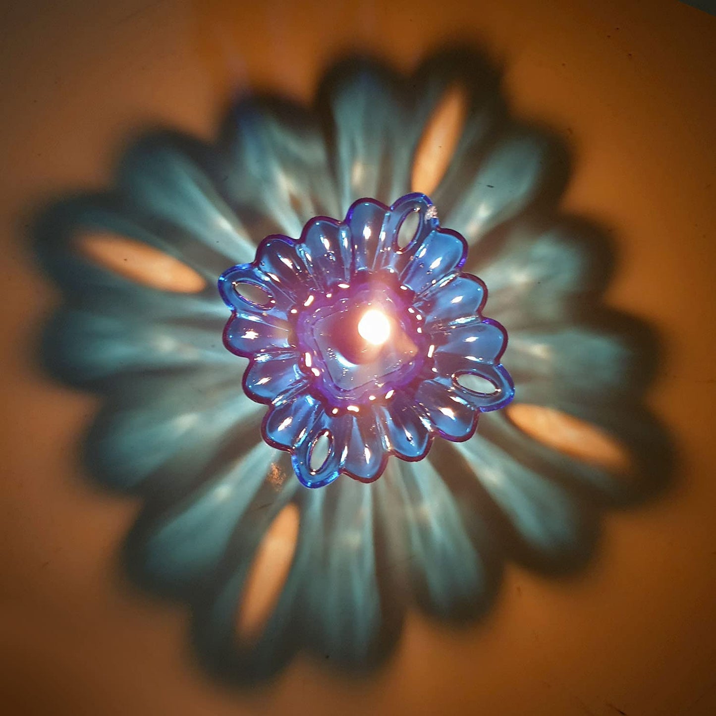 3D REFLEXTIVE DIYA PACK OF 12