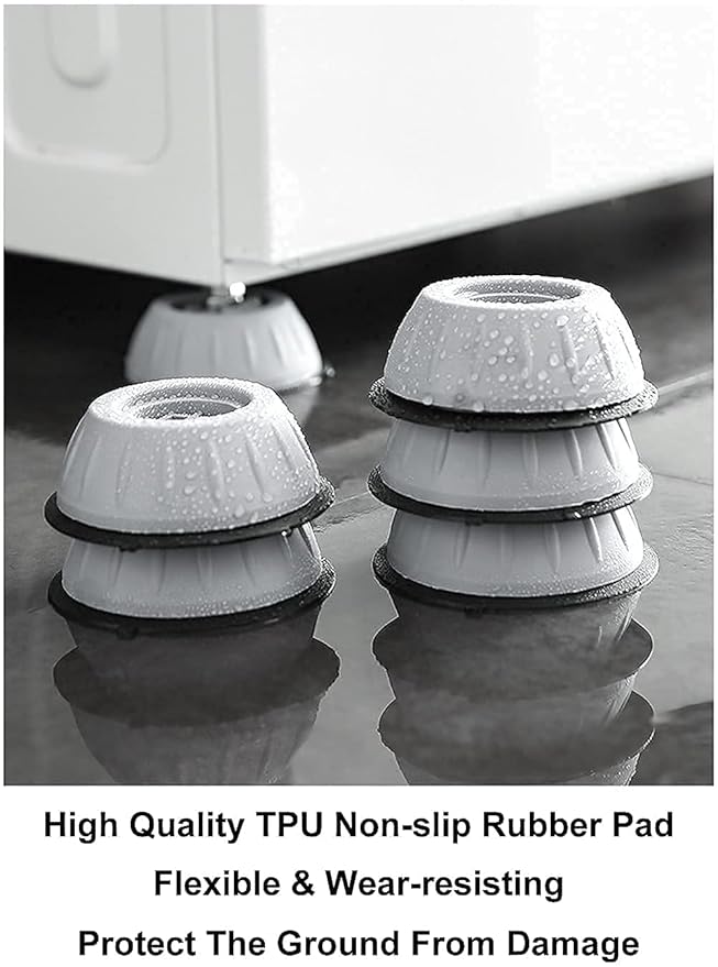 HOMEGURU WASHING MACHINE PAD(PACK OF 4)