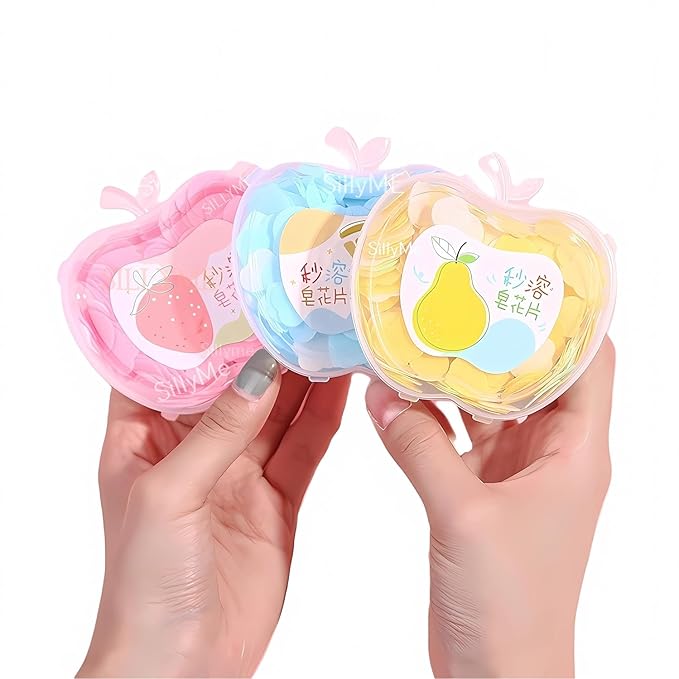 Apple Shape Paper Soap(PACK OF 2)