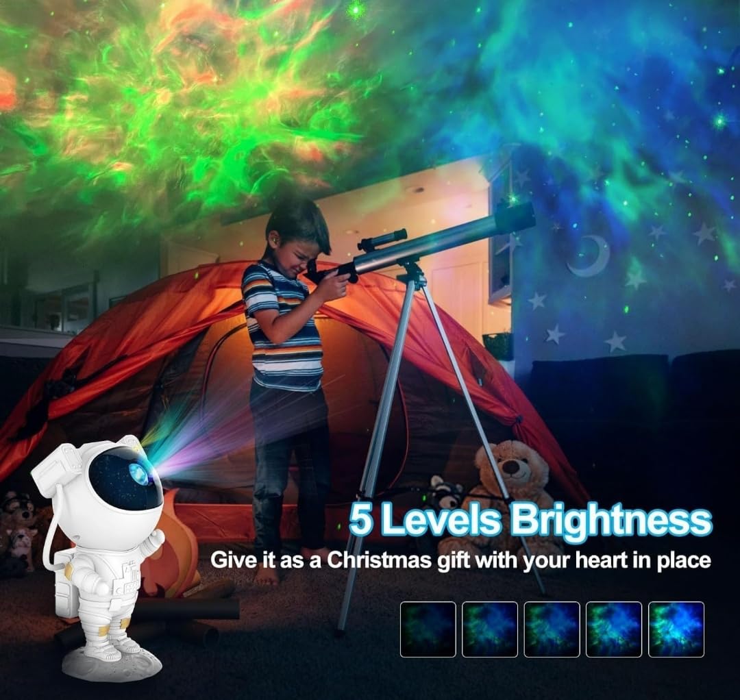 Homeguru Astronaut Galaxy Projector Light