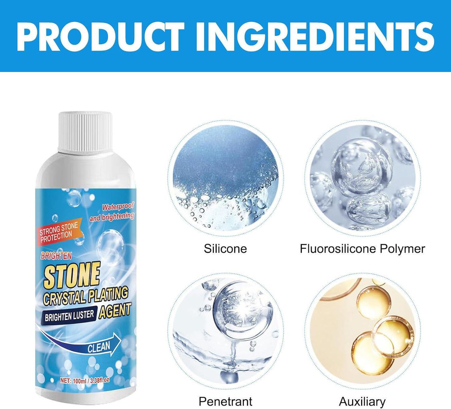 Stone Stain Remover Cleaner 100ml