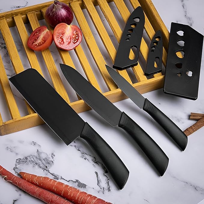 3 Pcs Kitchen Knife Set