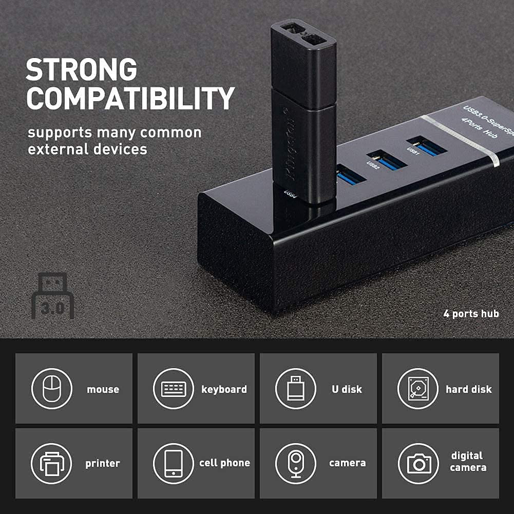 USb Hub 4 Port 1.2 Mtr
