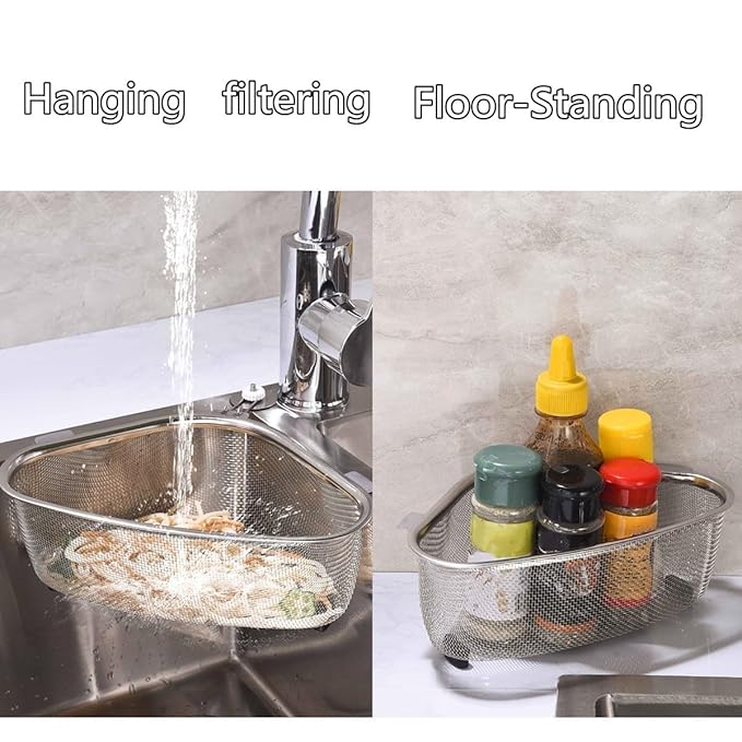 Homeguru Triangle Sink Strainer Stainless Steel