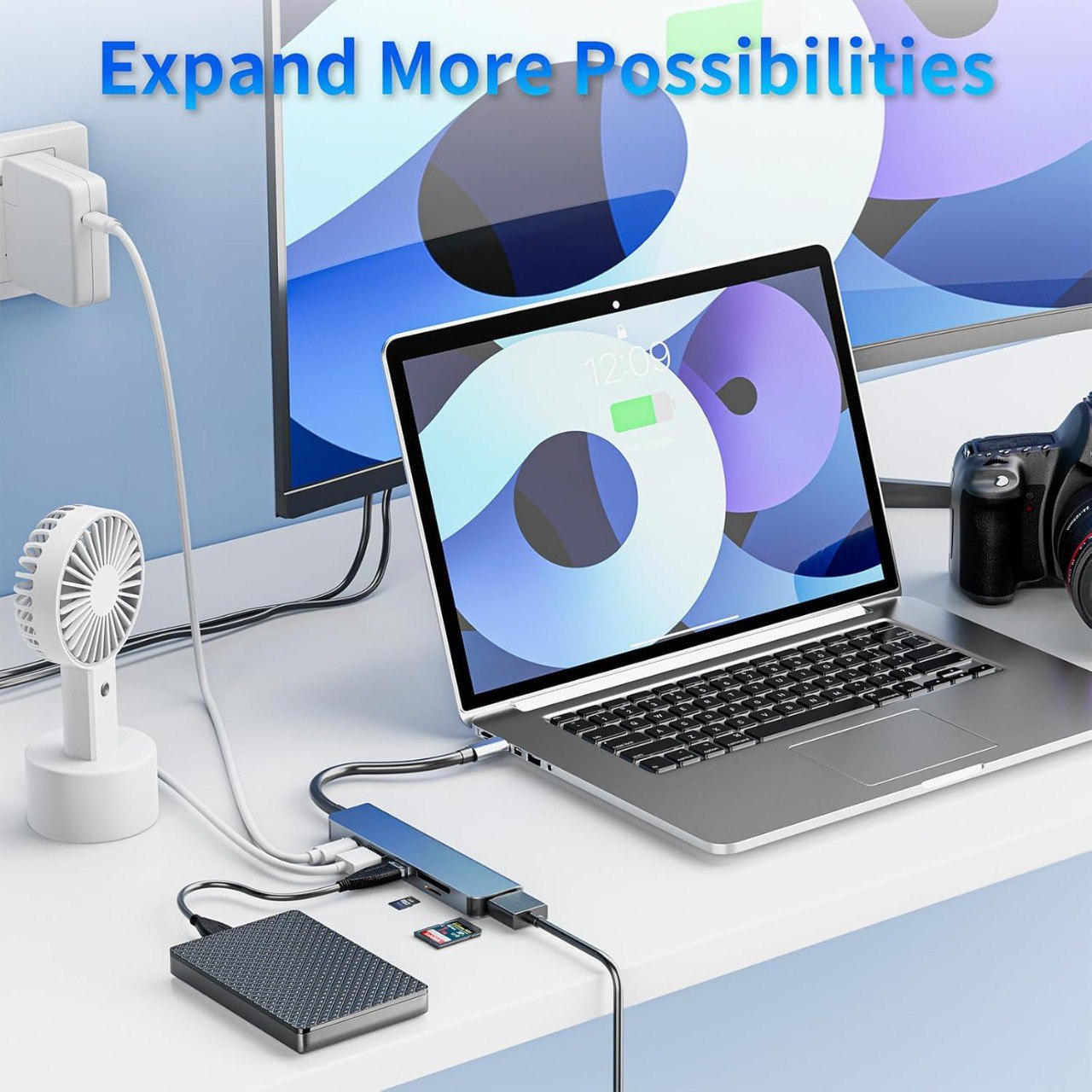 6 In 1 USB C HUB