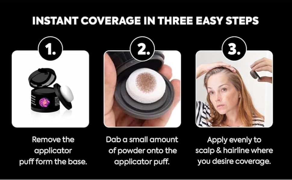 Hair Root Touch Up Powder