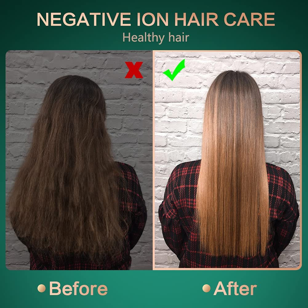 HAIR STRAIGHTENER COMB BRUSH