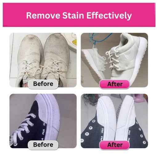 Oxygen Bubble & Powder Mesh Cloth Shoe Cleaner 280g