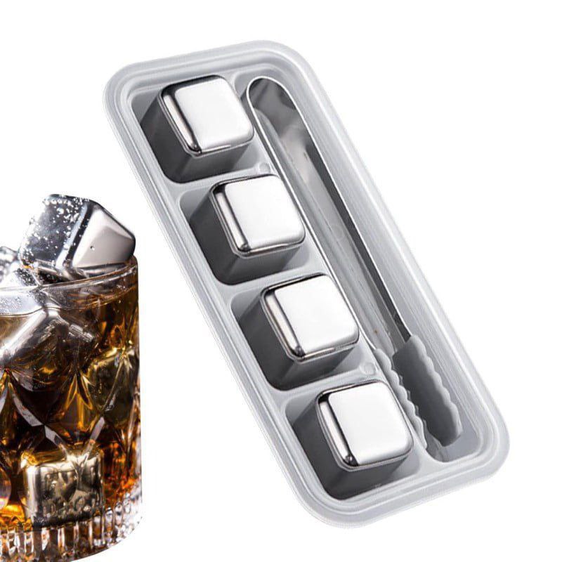 Steel Ice Cube Maker 4 pcs
