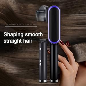 HAIR STRAIGHTENER COMB BRUSH
