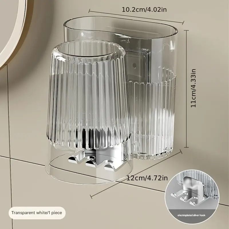 TOOTHBRUSH HOLDER WITH CUP