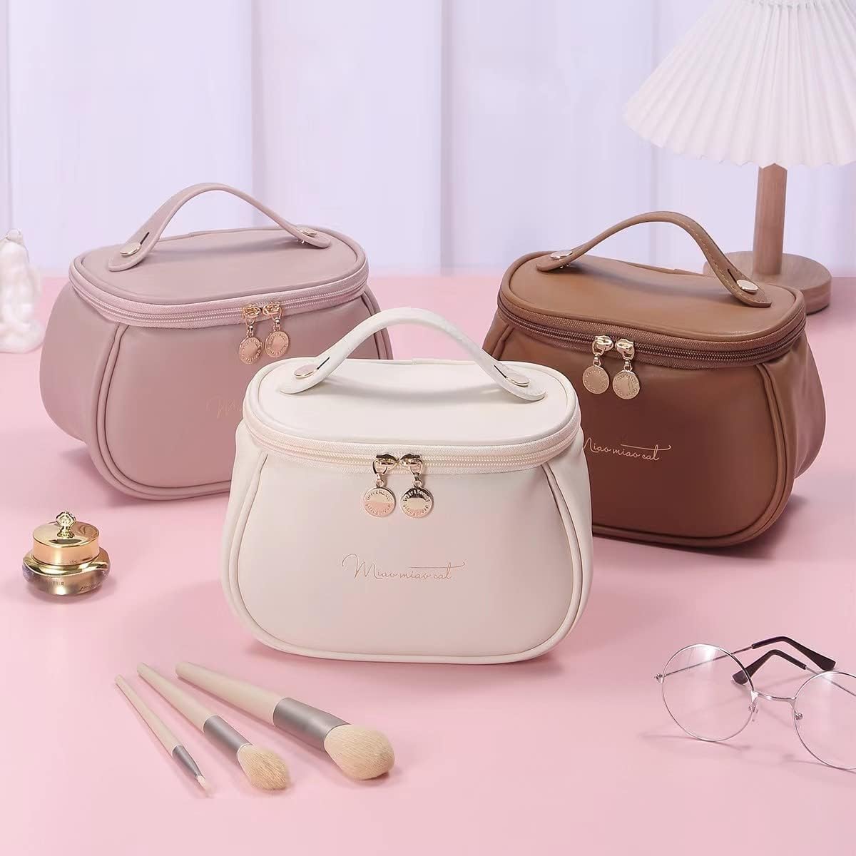 Round Leather Bag