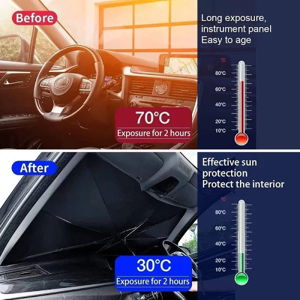 CAR SUNSET UMBRELLA