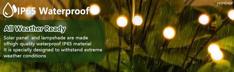 SOLAR GARDEN LIGHTS (2 PCS SET)