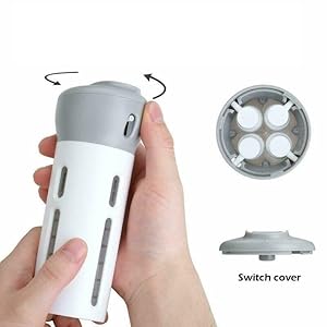 SMART PORTABLE TRAVEL DISPENSER BOTTLE