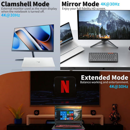 6 In 1 USB C HUB