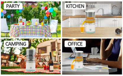Wireless Electric Citrus Juicer Squeeze Juicer Electric Fruit Juicer