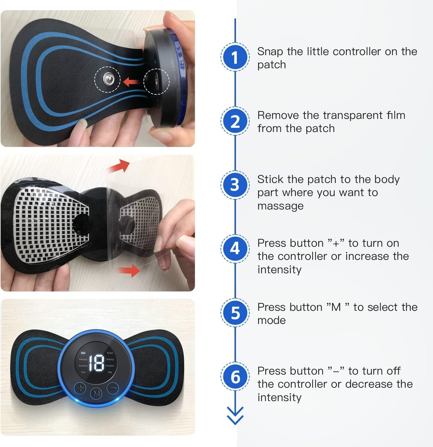 MINI VIBRATION MASSAGER