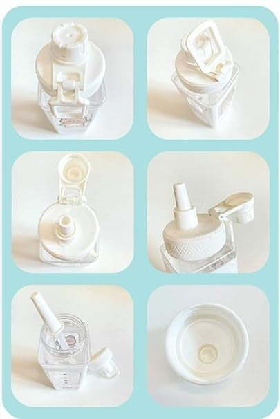 Kawaii Water Bottle Square Drinking Bottle
