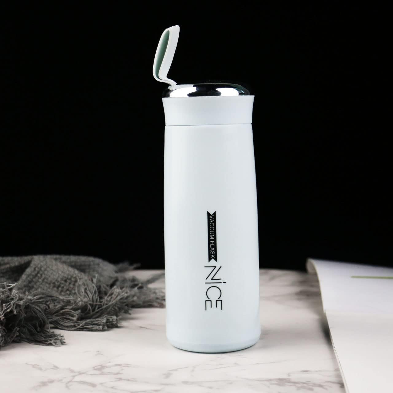 Vaccum Flask Glass Water Bottle/Hot and Cold Thermoware Mini Water Bottle (400ml)