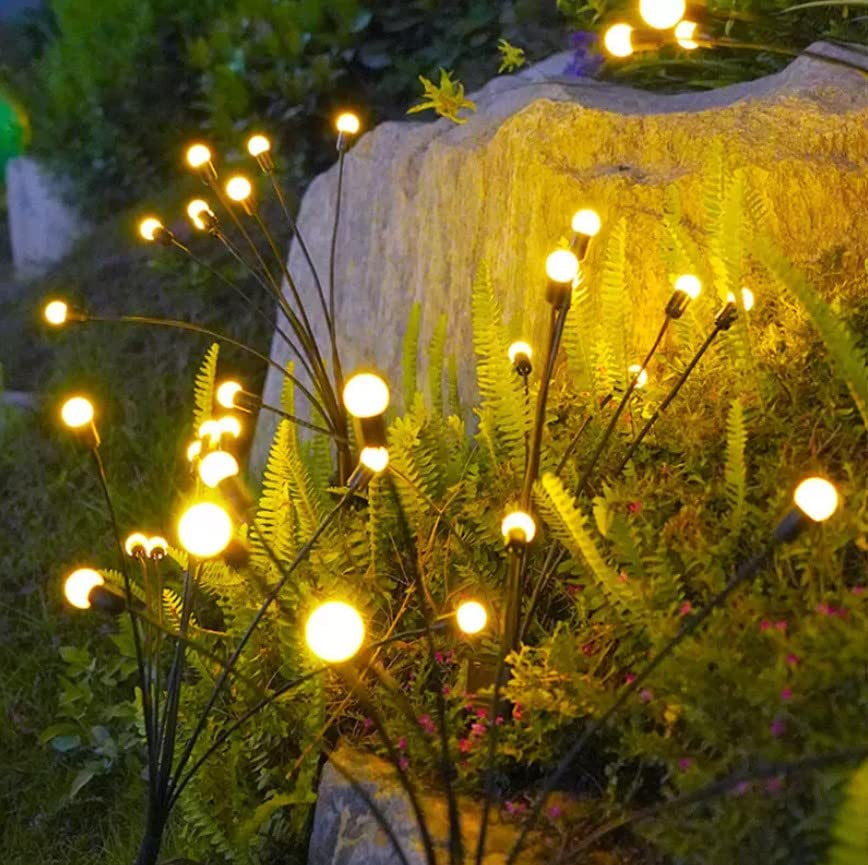 SOLAR GARDEN LIGHTS (2 PCS SET)