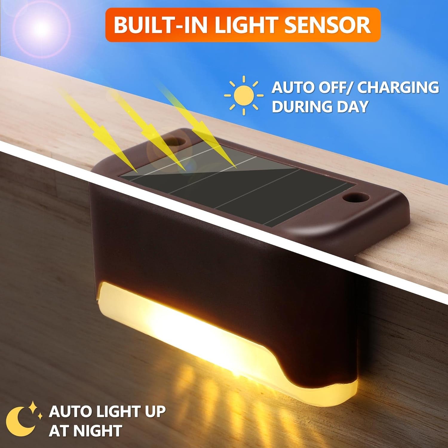 STAIR DESK SOLAR LIGHT (4 PCS)