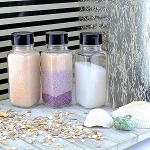 GLASS SPLITE JAR GLASS SPICE JAR