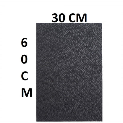Leather Repair Patch, 24x12 inch /60x30cm  (Black)