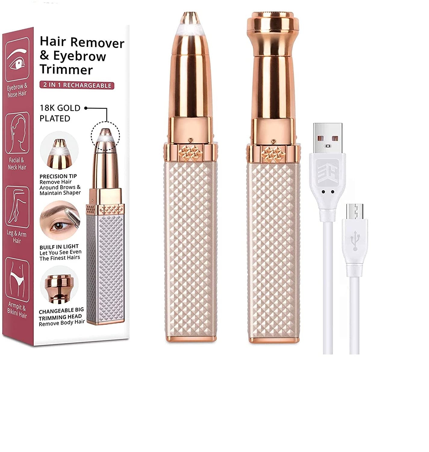 SQUARE DIAMOND 2 IN 1 EYEBROW FLAWLESS