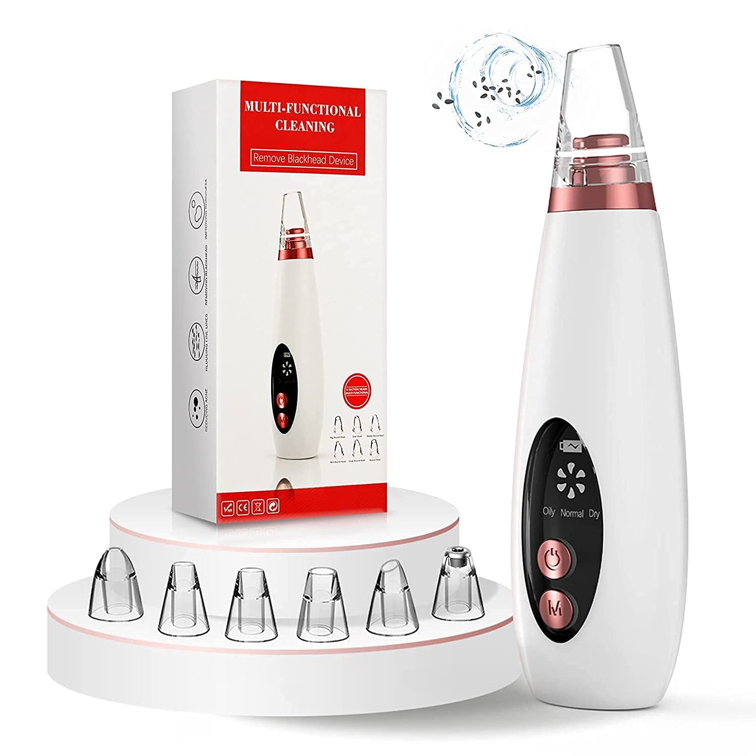 6 in 1 Multi-function Blackhead Remover Tools DERMA