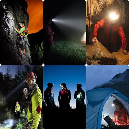 k85 5 Led Headlamp Flashlight 6 Modes