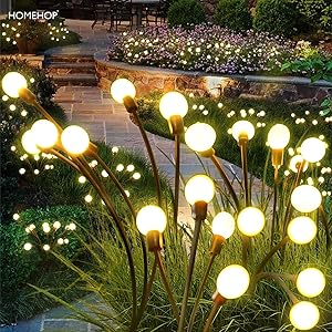 SOLAR GARDEN LIGHTS (2 PCS SET)
