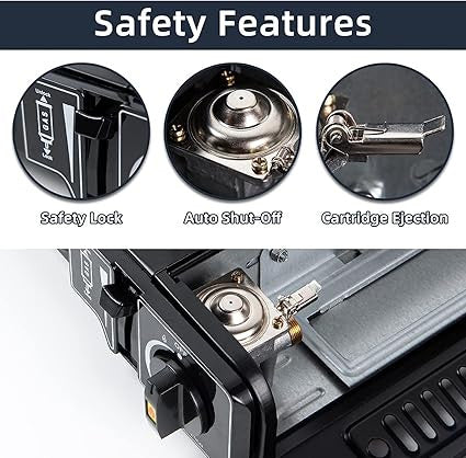 2 in 1 Mini Portable Stove