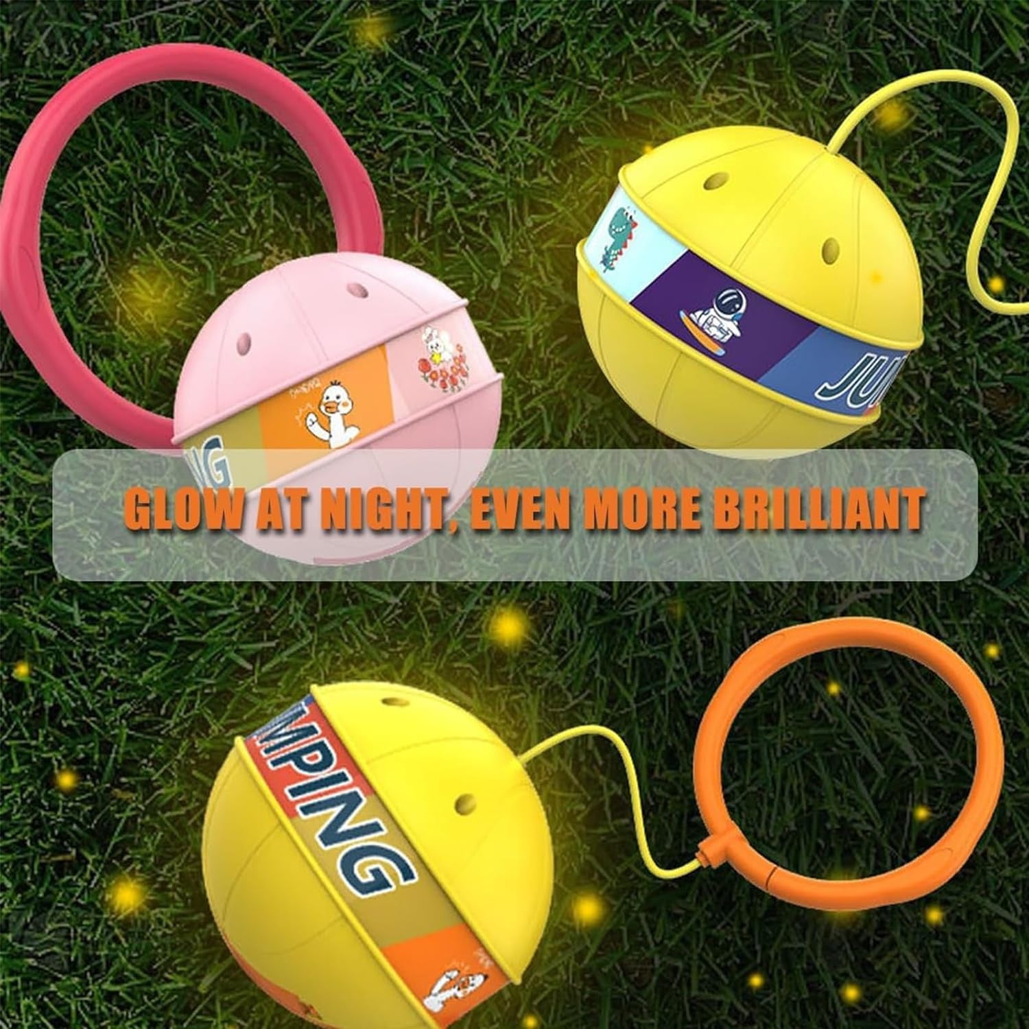 Jumping Ball Glowing Bouncing Ball