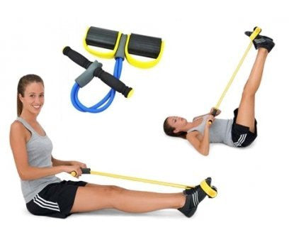 Pull Reducer Training Bands 4 Tubes Body Trimmer Pedal