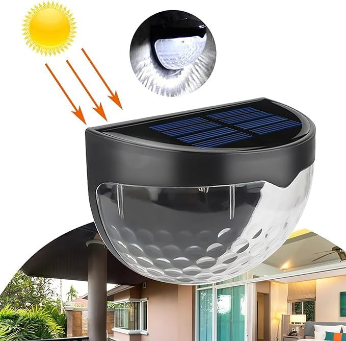 Solar Fence Deck Light (2 pcs set)