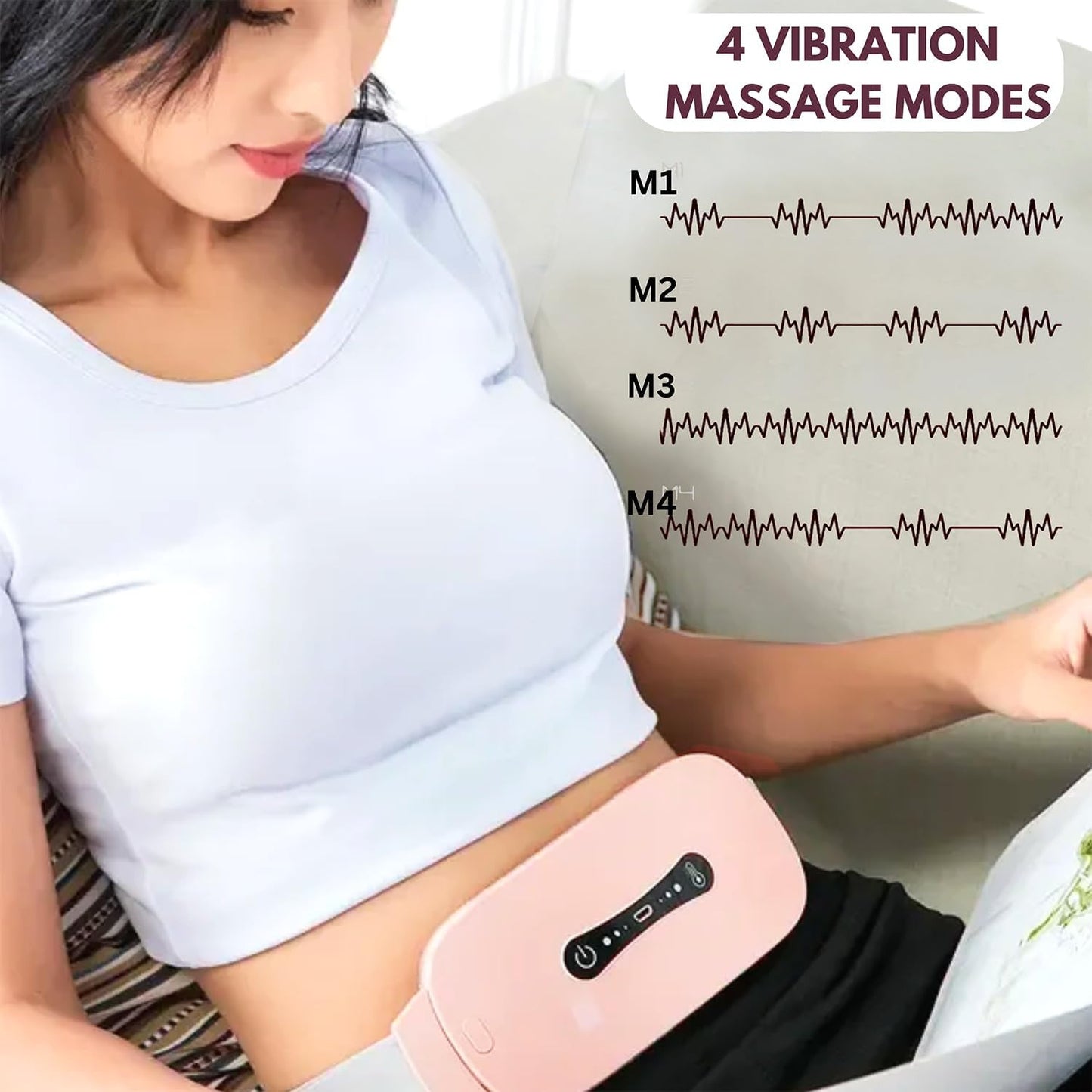 Portable Cordless Heating Pad For Menstrual Cramps Relief