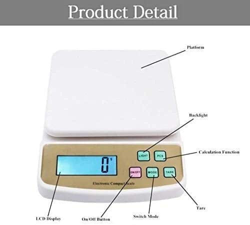 Squre Kitchen Scale (Sf-400A)