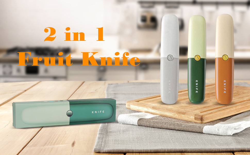 2 in 1 Multifunctional Stainless Steel Fruit Knife Peeler