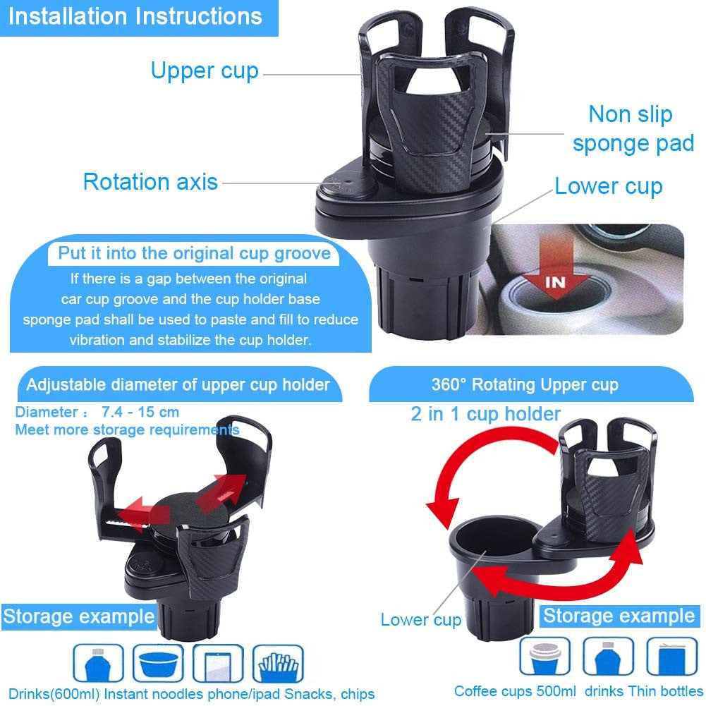 CAR WATER CUP HOLDER