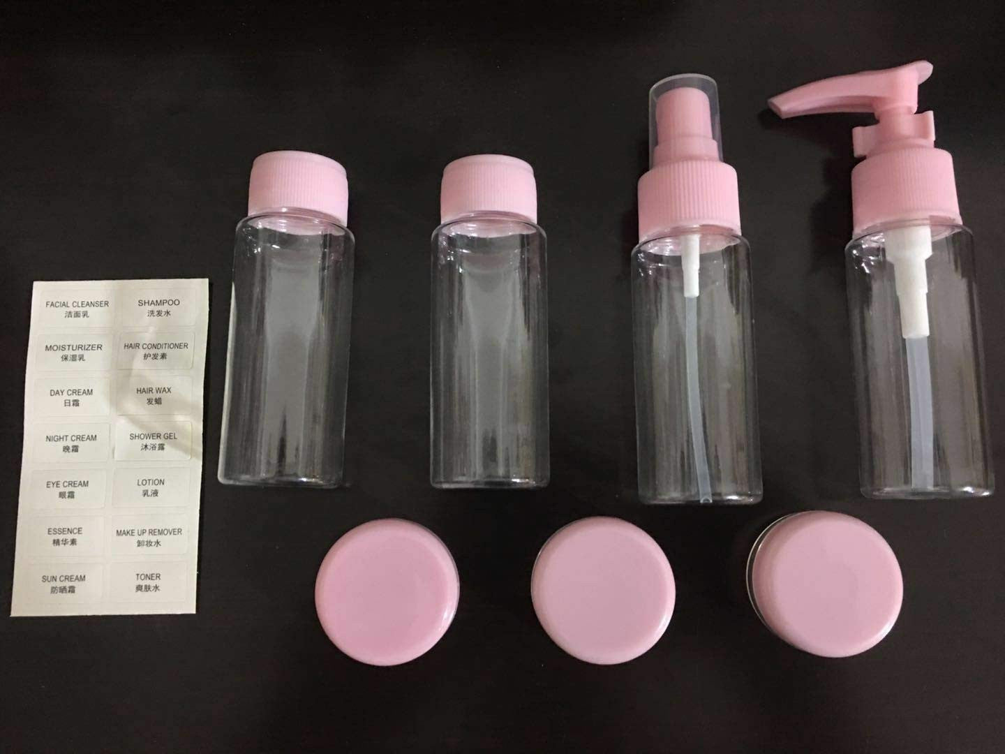 7 Pcs Cosmetics Bottle